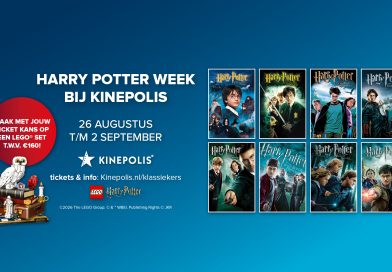 Alle Harry Potter films nog één keer in de bioscoop bij Kinepolis